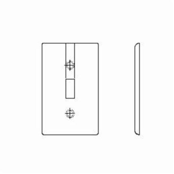 Leviton Wallplates P264-Gry 80412-GY